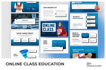 Online Class PowerPoint Template